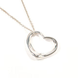 TIFFANY&Co. Necklace Open heart Elsa Peretti Silver925 Silver Women Second hand