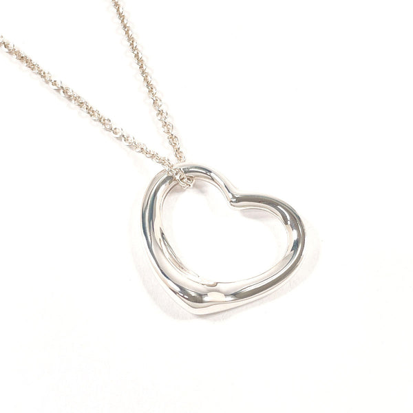 TIFFANY&Co. Necklace Open heart Elsa Peretti Silver925 Silver Women Second hand