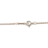 TIFFANY&Co. Necklace Open heart Elsa Peretti Silver925 Silver Women Second hand