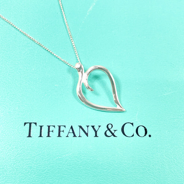 TIFFANY&Co. Necklace Open leaf Silver925 Silver Women Second hand