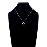 TIFFANY&Co. Necklace Open leaf Silver925 Silver Women Second hand