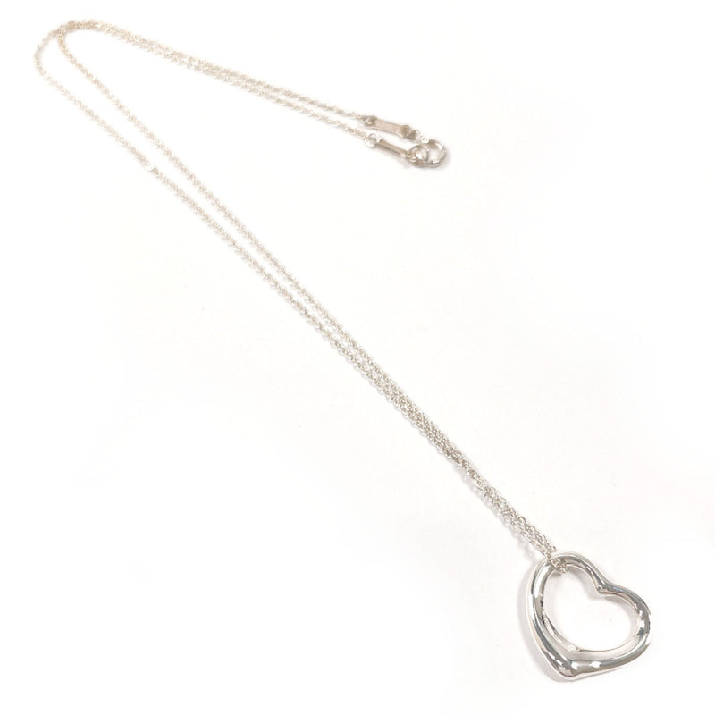 TIFFANY&Co. Necklace Open heart Elsa Peretti Silver925 Silver Women Second hand