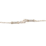TIFFANY&Co. Necklace Open heart Elsa Peretti Silver925 Silver Women Second hand