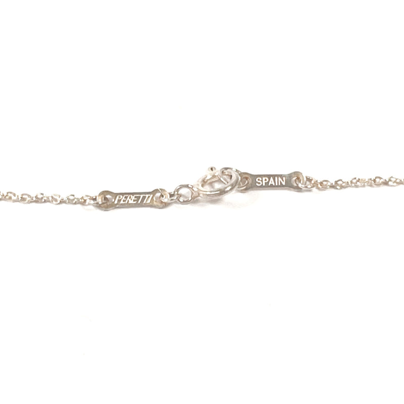 TIFFANY&Co. Necklace Open heart Elsa Peretti Silver925 Silver Women Second hand