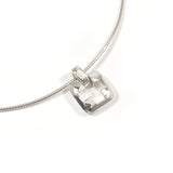 TIFFANY&Co. Necklace Piast Cross open cross square Silver925 Silver Women Second hand