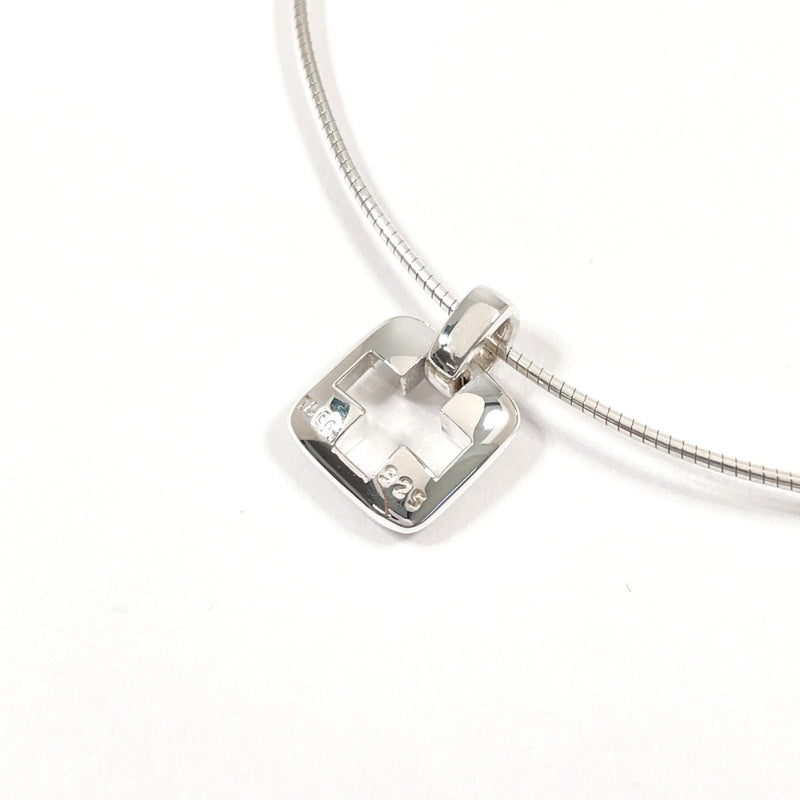 TIFFANY&Co. Necklace Piast Cross open cross square Silver925 Silver Women Second hand