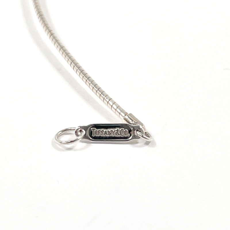 TIFFANY&Co. Necklace Piast Cross open cross square Silver925 Silver Women Second hand