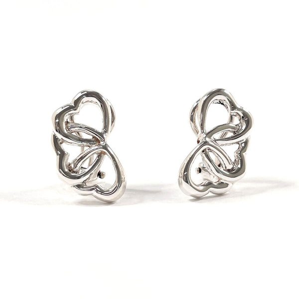 TIFFANY&Co. Earring Triple heart vintage Silver925 Silver Women Second hand