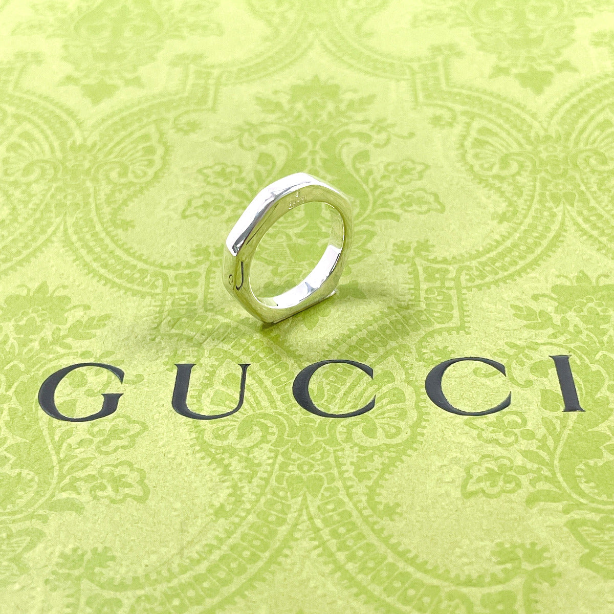 GUCCI Ring nut ring Silver925 #US 5 1/4 Silver Women Second