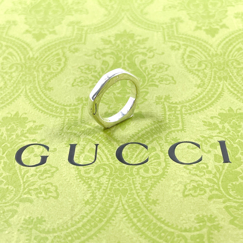 GUCCI Ring nut ring Silver925 #US 5 1/4 Silver Women Second hand