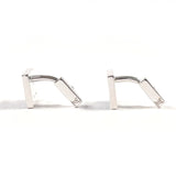 LOUIS VUITTON cuffs Boutong de Manchette Damier Silver925 Silver Silver mens Second hand