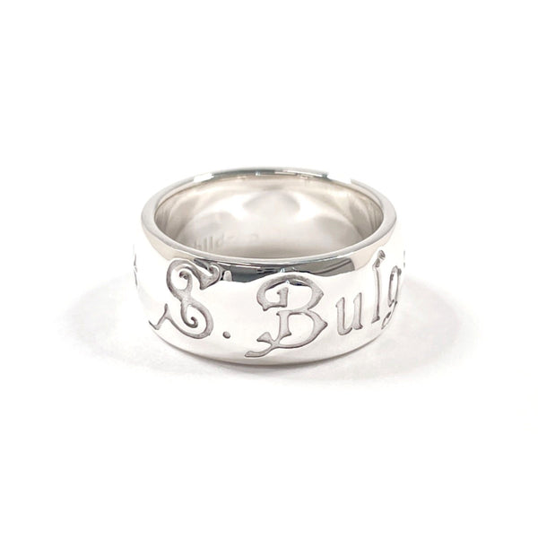 BVLGARI Ring Save the Children Charity Silver925 #US 5 1/4 Silver Women Second hand