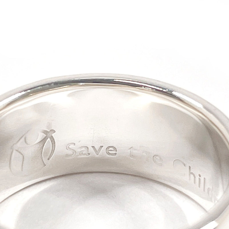 BVLGARI Ring Save the Children Charity Silver925 #US 5 1/4 Silver Women Second hand