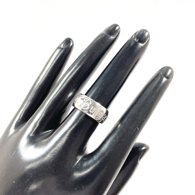 BVLGARI Ring Save the Children Charity Silver925 #US 5 1/4 Silver Women Second hand