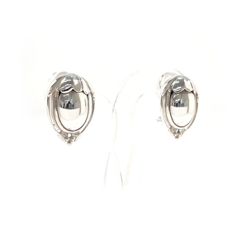 Georg Jensen Earring Ear Clips 2010 Heritage collection Silver925 Silver Women Second hand
