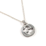 GUCCI Necklace Interlocking G Silver925 Silver unisex Second hand