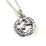 GUCCI Necklace Interlocking G Silver925 Silver unisex Second hand