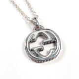 GUCCI Necklace Interlocking G Silver925 Silver unisex Second hand