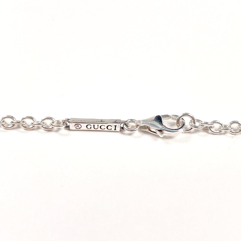 GUCCI Necklace Interlocking G Silver925 Silver unisex Second hand