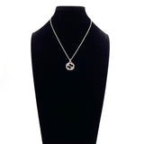 GUCCI Necklace Interlocking G Silver925 Silver unisex Second hand