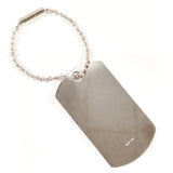 GUCCI key ring Dog tag Ball chain Silver925 Silver unisex Second hand