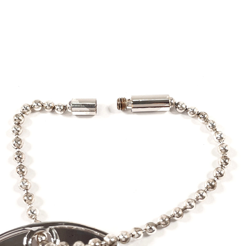 GUCCI key ring Dog tag Ball chain Silver925 Silver unisex Second hand