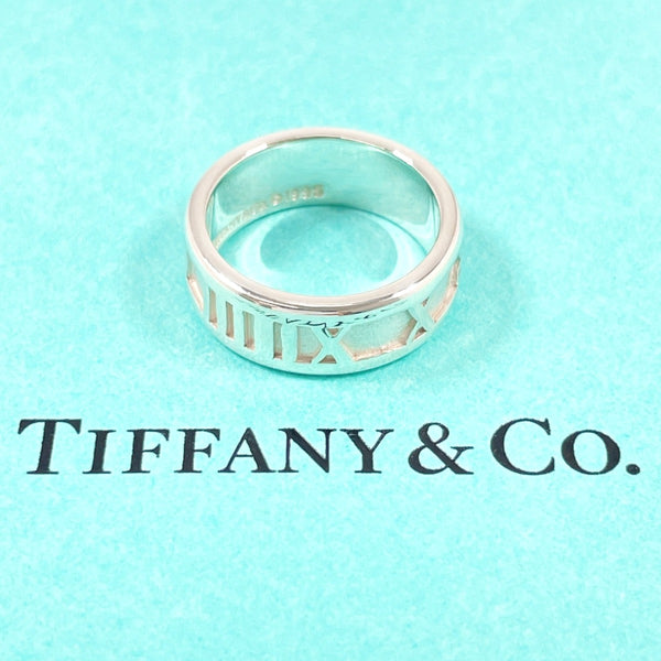 TIFFANY&Co. Ring Atlas Silver925 #US 4 1/2 Silver Women Second hand