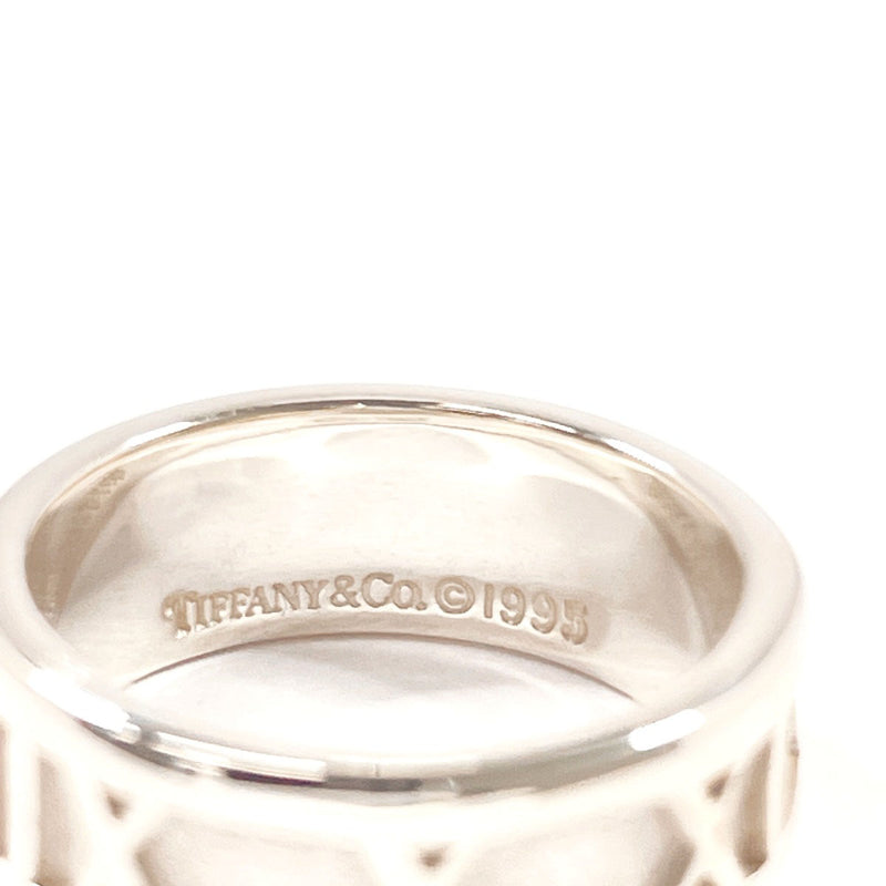 TIFFANY&Co. Ring Atlas Silver925 #US 4 1/2 Silver Women Second hand
