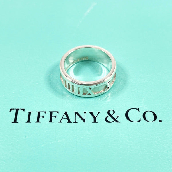TIFFANY&Co. Ring Atlas Silver925 #US 4 1/4 Silver Women Second hand