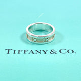 TIFFANY & CO. Ring Atlas Sterling Silver 925 US Size 6.75 Women Accessory
