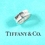 TIFFANY&Co. Ring 1837 Medium Silver925 #US 4 3/4 Silver Women Second hand