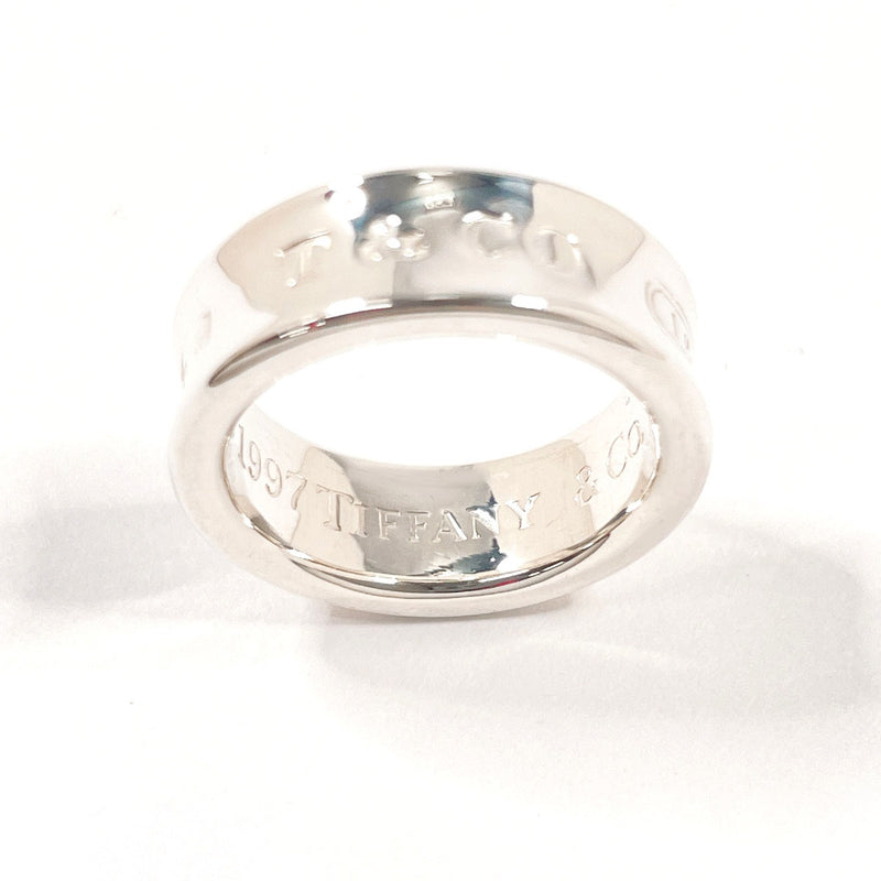 TIFFANY&Co. Ring 1837 Medium Silver925 #US 4 3/4 Silver Women Second hand