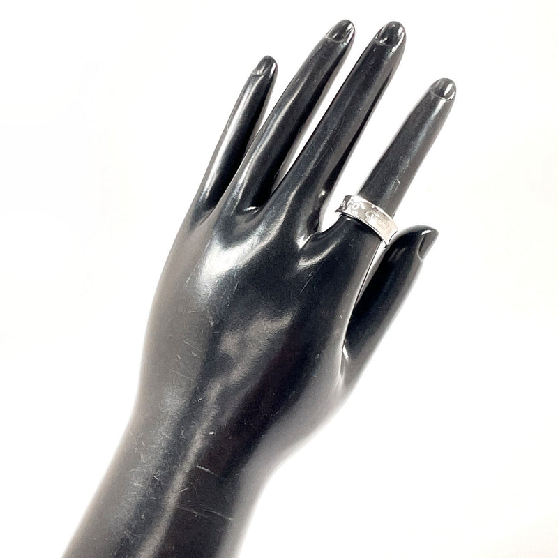 TIFFANY&Co. Ring 1837 Medium Silver925 #US 4 3/4 Silver Women Second hand