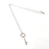 TIFFANY&Co. Necklace Oval key Silver925 Silver Women Second hand