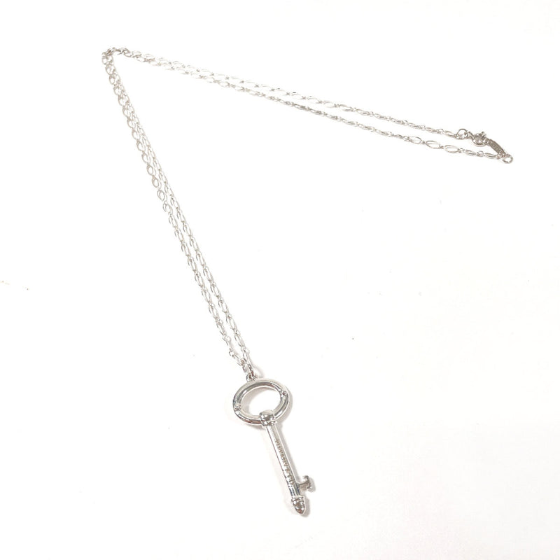 TIFFANY&Co. Necklace Oval key Silver925 Silver Women Second hand