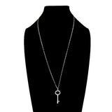 TIFFANY&Co. Necklace Oval key Silver925 Silver Women Second hand