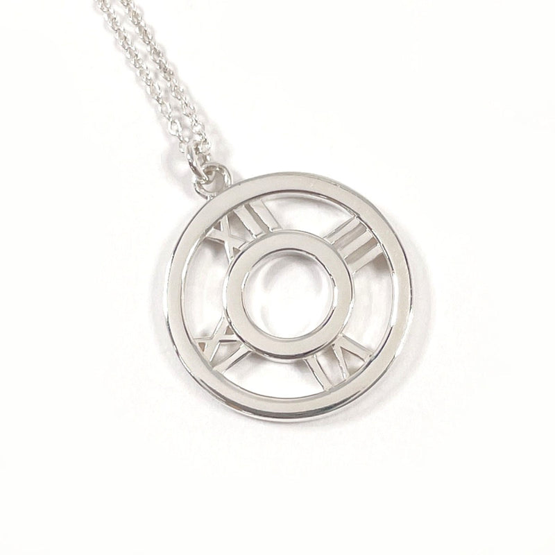 TIFFANY&Co. Necklace Atlas Open Medallion Silver925 Silver Women Second hand