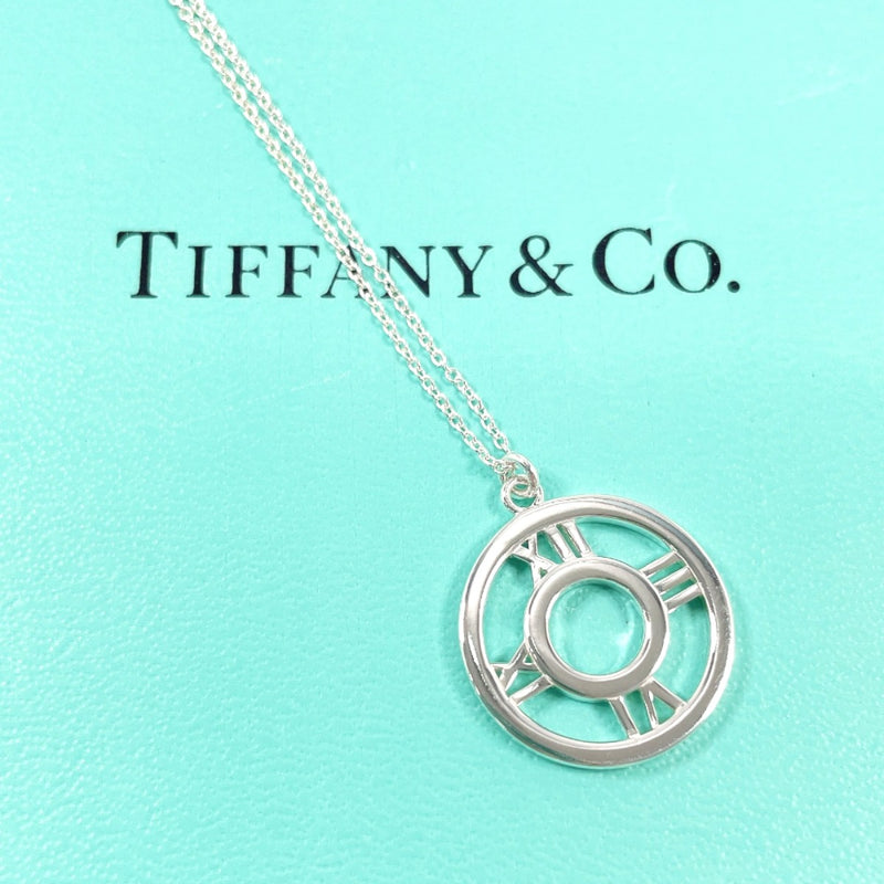 TIFFANY&Co. Necklace Atlas Open Medallion Silver925 Silver Women Second hand