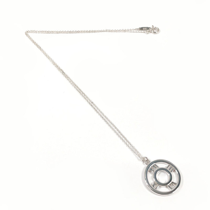 TIFFANY&Co. Necklace Atlas Open Medallion Silver925 Silver Women Second hand