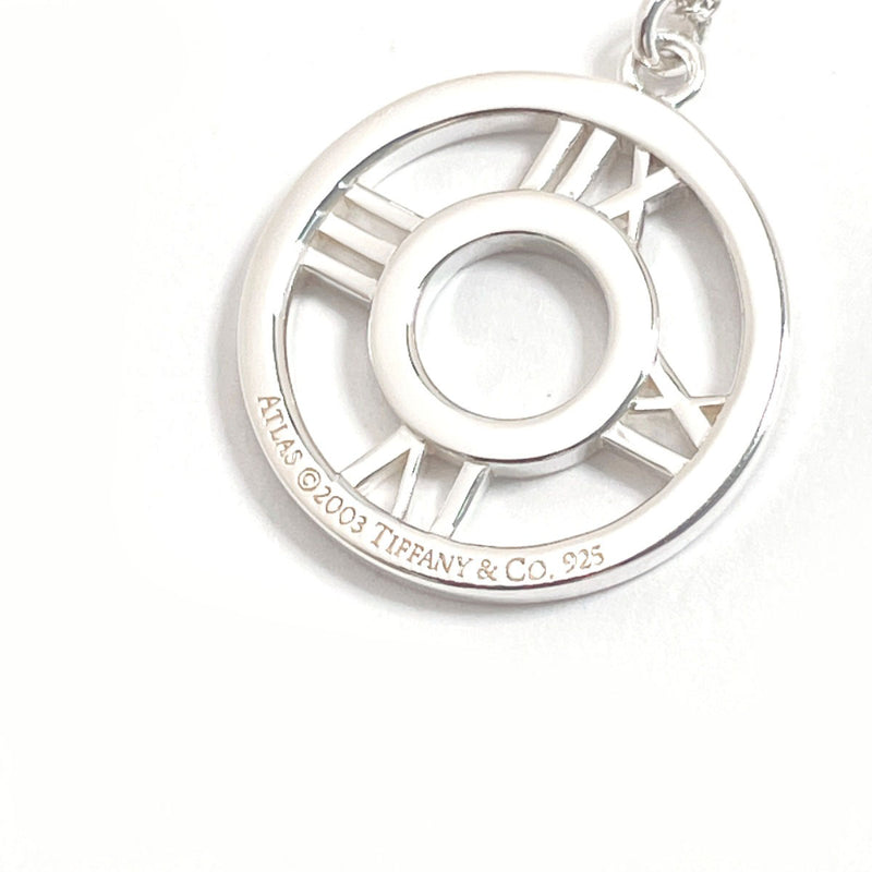 TIFFANY&Co. Necklace Atlas Open Medallion Silver925 Silver Women Second hand