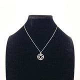 TIFFANY&Co. Necklace Atlas Open Medallion Silver925 Silver Women Second hand