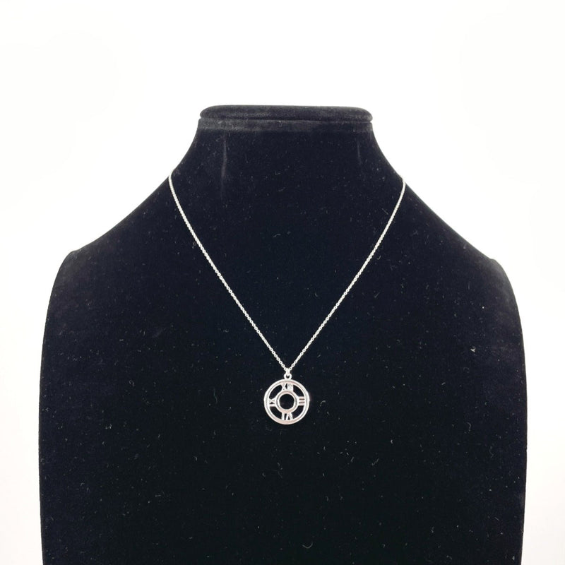 TIFFANY&Co. Necklace Atlas Open Medallion Silver925 Silver Women Second hand