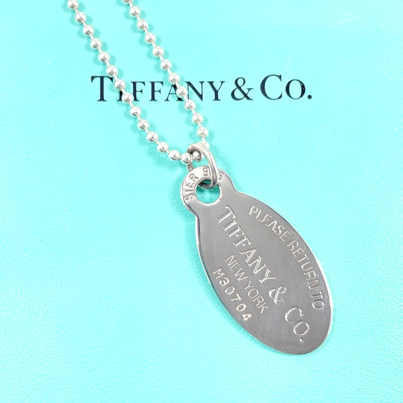 TIFFANY&Co. Necklace Return to Oval tag Silver925 Silver unisex Second hand