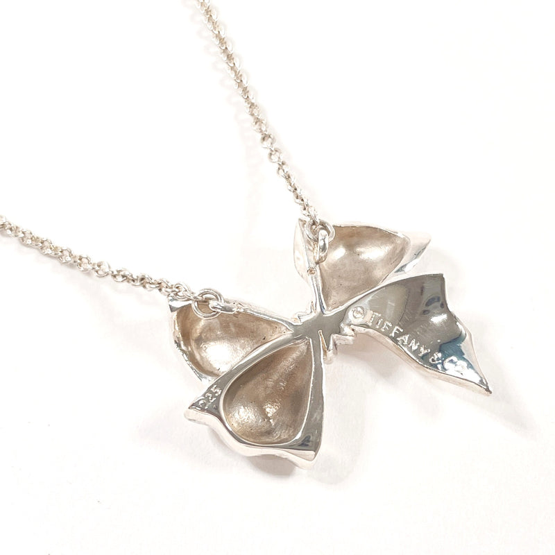 TIFFANY&Co. Necklace ribbon Silver925 Silver Women Second hand