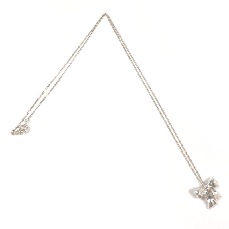 TIFFANY&Co. Necklace ribbon Silver925 Silver Women Second hand