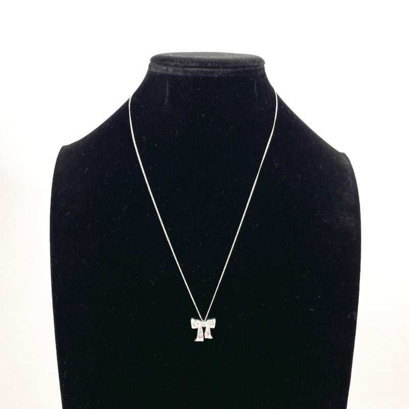 TIFFANY&Co. Necklace ribbon Silver925 Silver Women Second hand