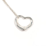 TIFFANY&Co. Necklace Open heart Elsa Peretti Silver925 Silver Women Second hand