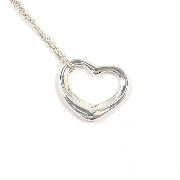 TIFFANY&Co. Necklace Open heart Elsa Peretti Silver925 Silver Women Second hand