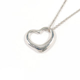 TIFFANY&Co. Necklace Open heart Elsa Peretti Silver925 Silver Women Second hand