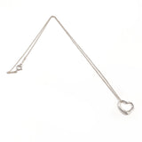 TIFFANY&Co. Necklace Open heart Elsa Peretti Silver925 Silver Women Second hand